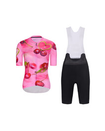 RIVANELLE maillot corto y pantalón corto - CHERIE - negro/rosa